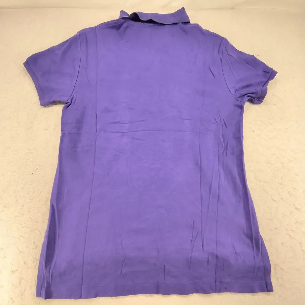 Polo by Ralph Lauren Short Sleeve Collared Polo Shirt Mens Size Medium M Purple